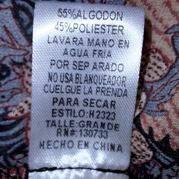 An Umgee boho cardigan style large top/duster. Patchwork, quilted designs. - Picture 4 of 5